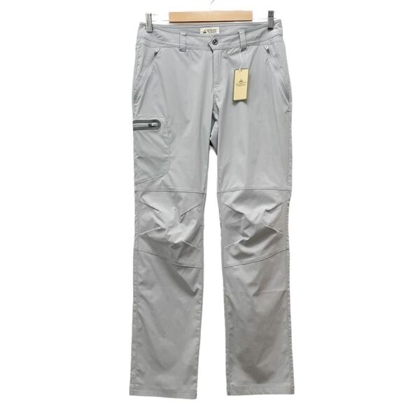 NWT Ultimate Terrain Trailhead Hiking Pants in Alloy Gray Women’s Size 4 NEW - Picture 1 of 13